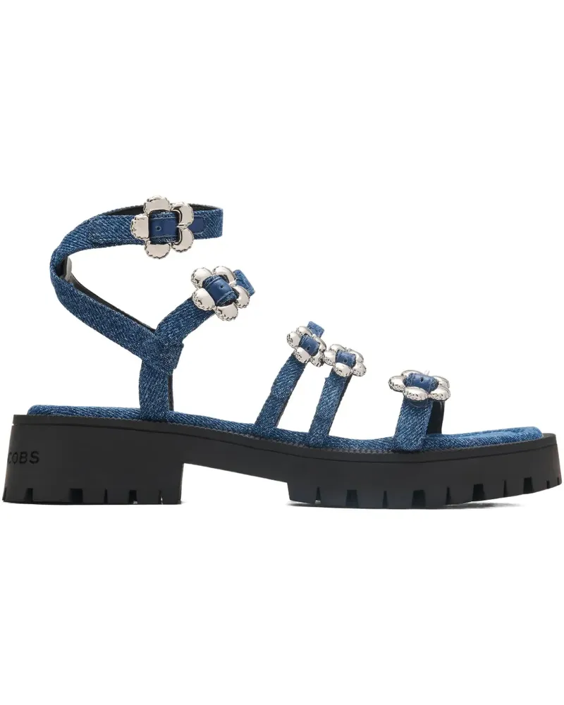 Marc Jacobs The Daisy Jeans-Sandalen - Blau Blau