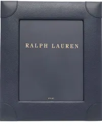 Ralph Lauren Home Ryan Bilderrahmen aus Leder Blau