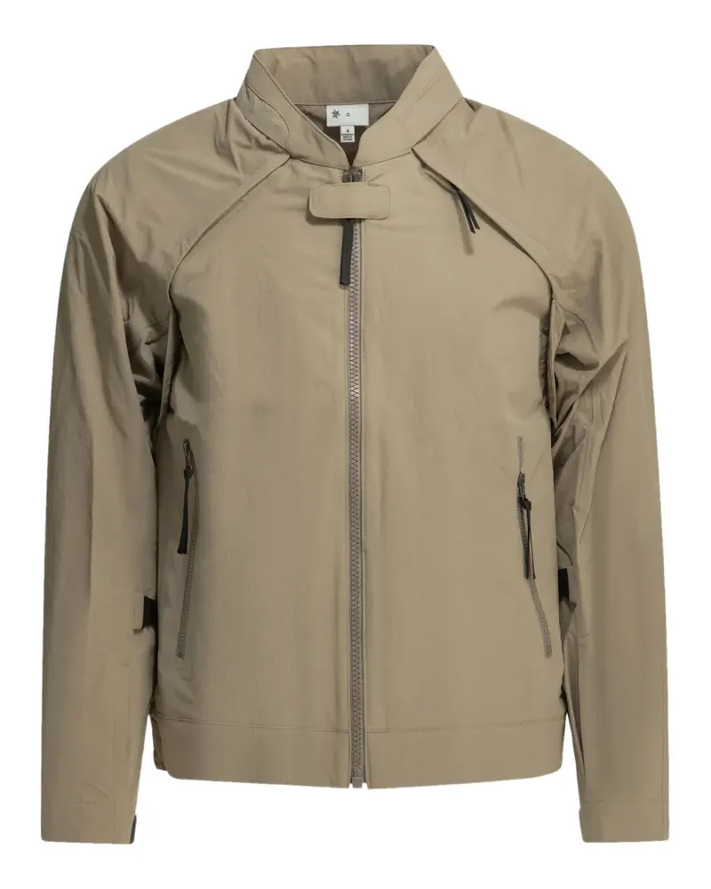 Goldwin zip-up panelled convertible jacket - Nude Nude