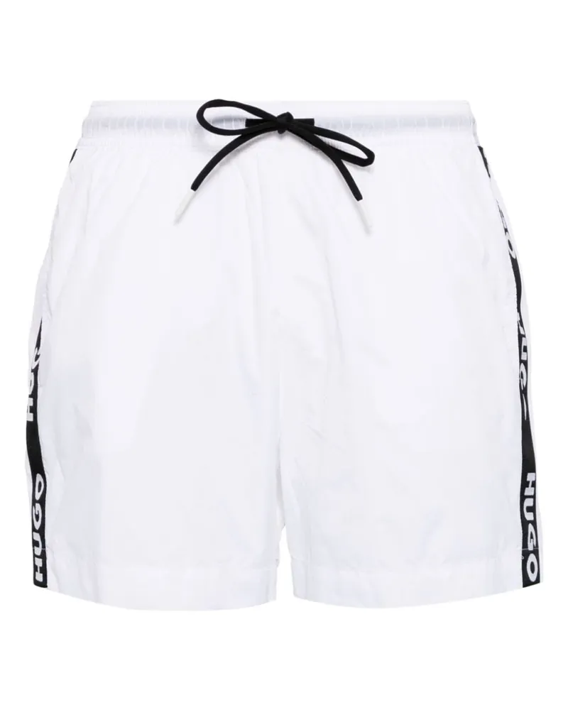 HUGO BOSS Fab Badeshorts - Schwarz Schwarz