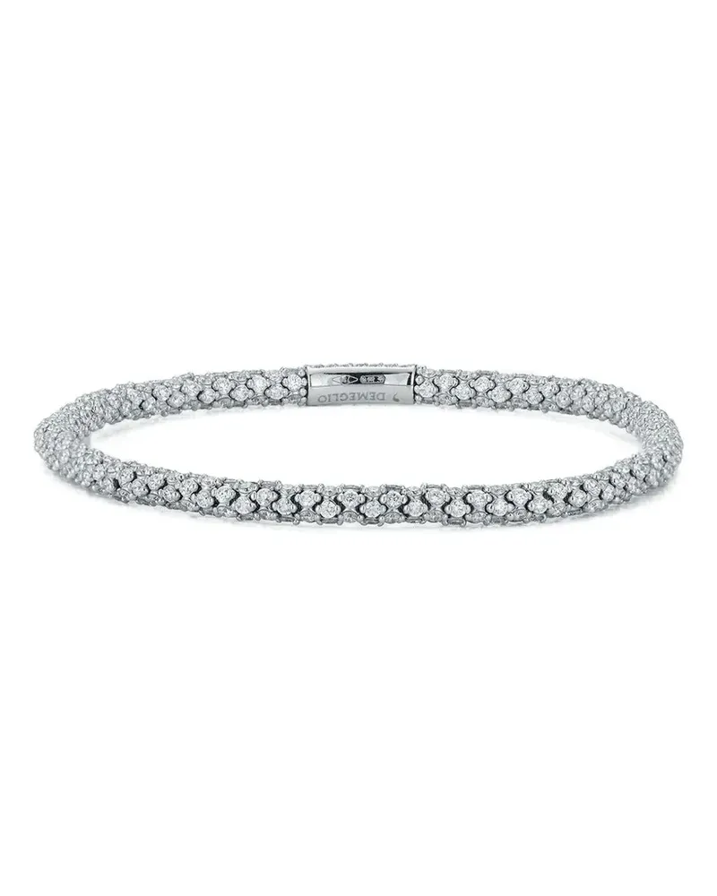 Roberto Demeglio 18K white gold Five Row diamond bracelet - Silber Silber