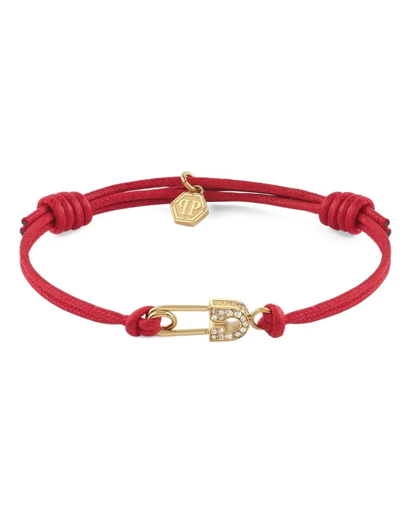 Philipp Plein Safety Pin Armband - Gold Gold