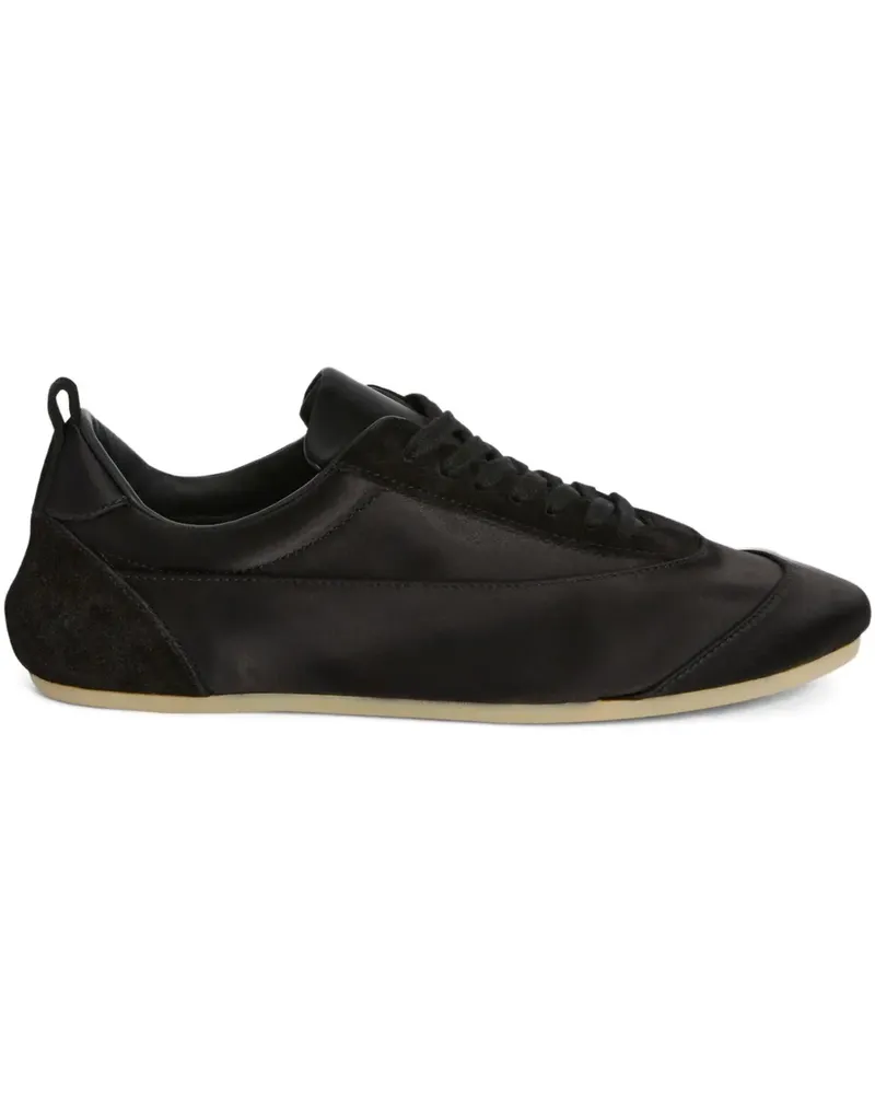 Jil Sander Klassische Sneakers - Schwarz Schwarz