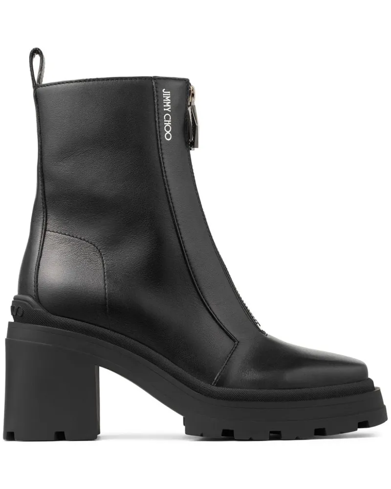 Jimmy Choo Eugenie Stiefel 80mm - Schwarz Schwarz