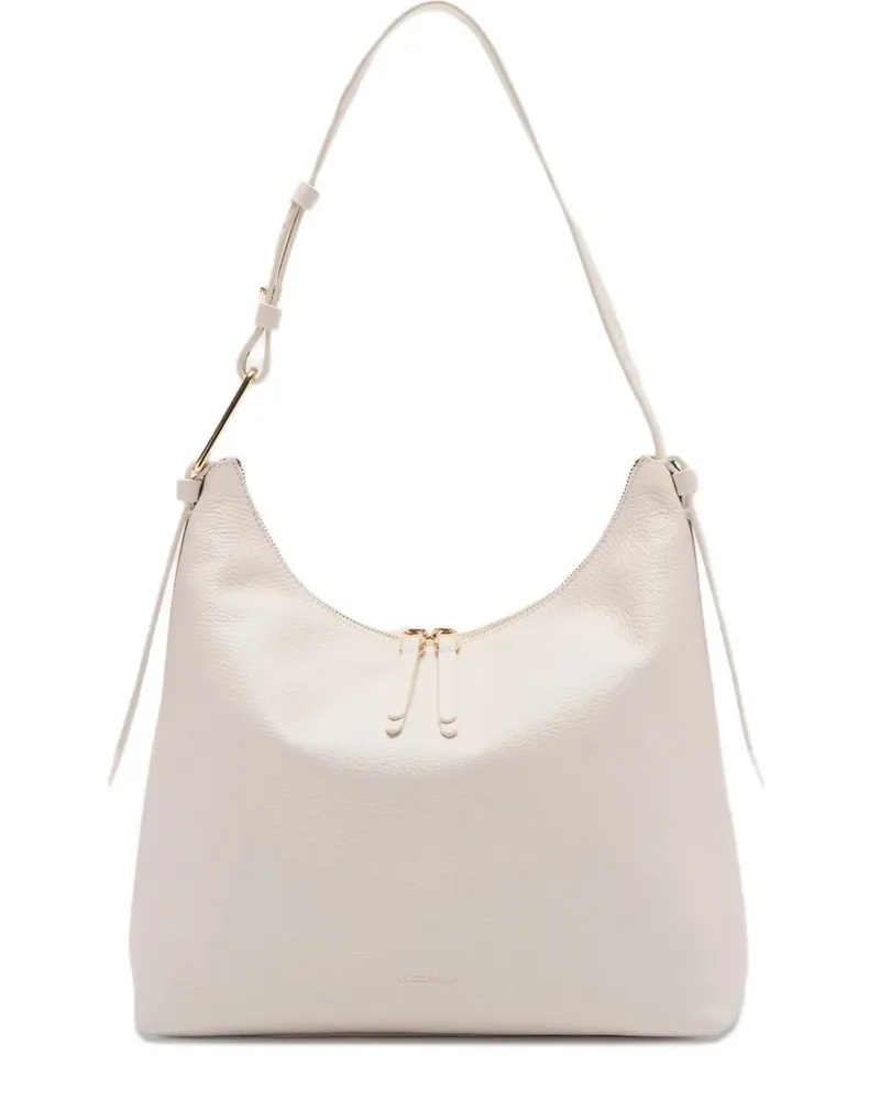 Coccinelle Klassische Schultertasche - Weiß Weiß