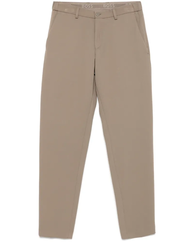 HUGO BOSS Strukturierte Hose - Braun Braun
