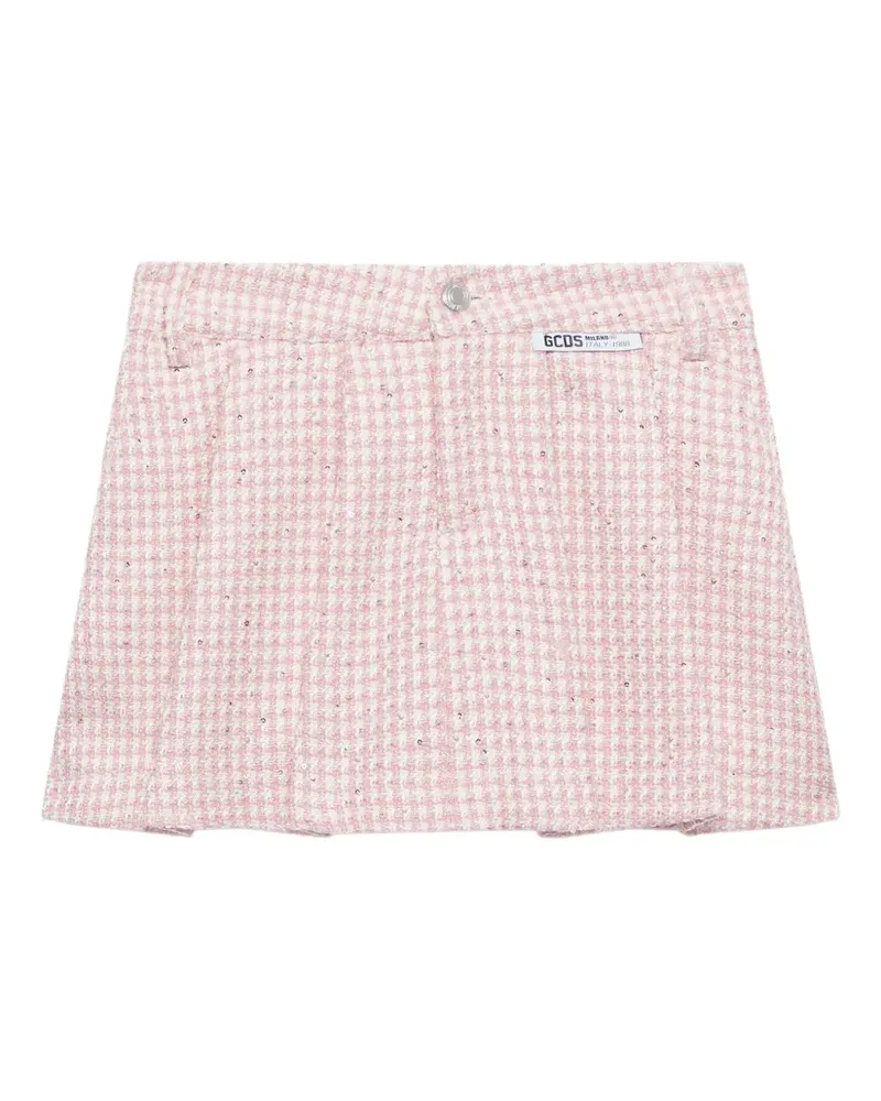 GCDS Minirock mit Falten - Rosa Rosa