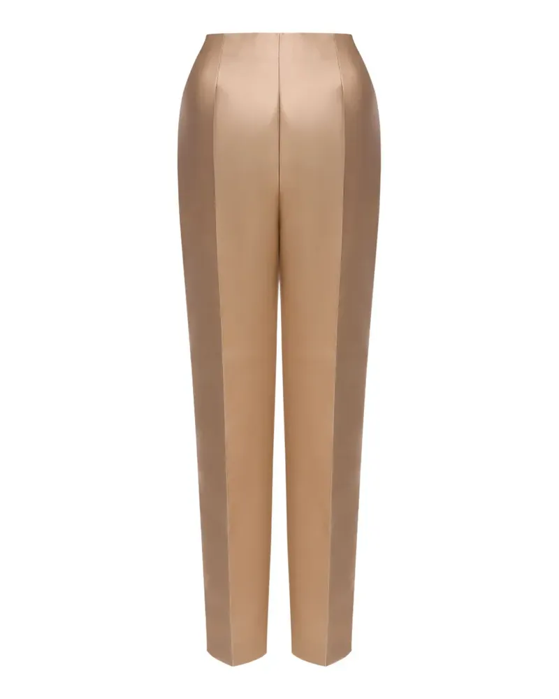 Alberta Ferretti Mikado Hose - Nude Nude