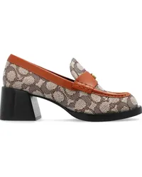 Coach Natalie Loafer mit Absatz 65mm Braun