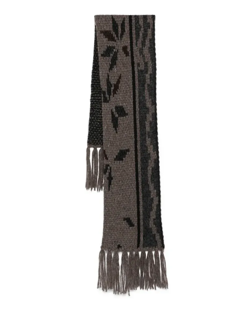 Magliano Schal mit Blumenmuster - Braun Braun