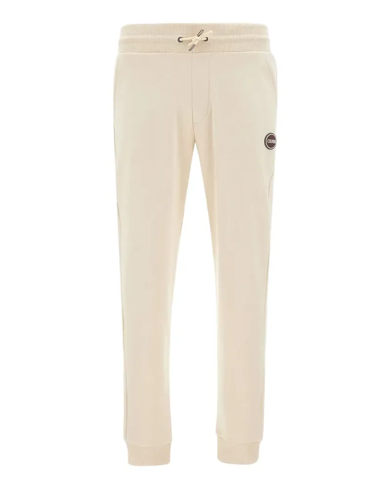 Colmar logo-patch track pants - Nude Nude