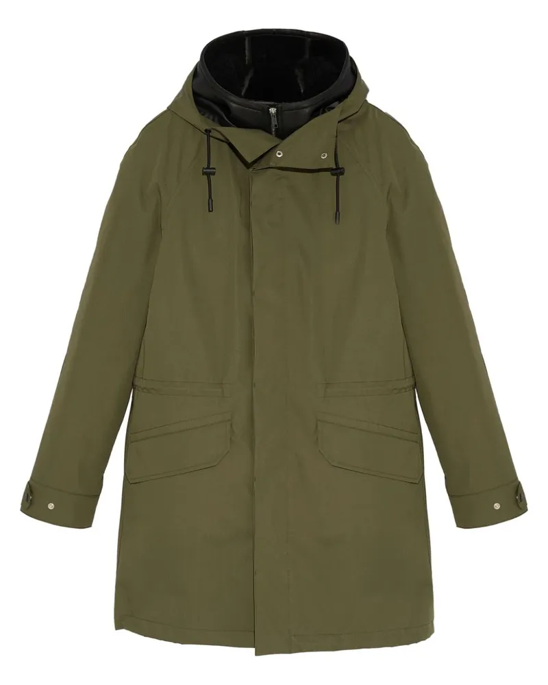 Yves Salomon Iconic Parka - Grün Grün