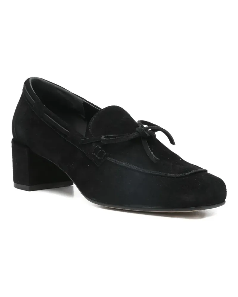 aeyde Grenn suede bow pumps - Schwarz Schwarz