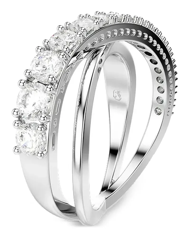 Swarovski Hyperbola Ringe mit Kristallen - Silber Silber