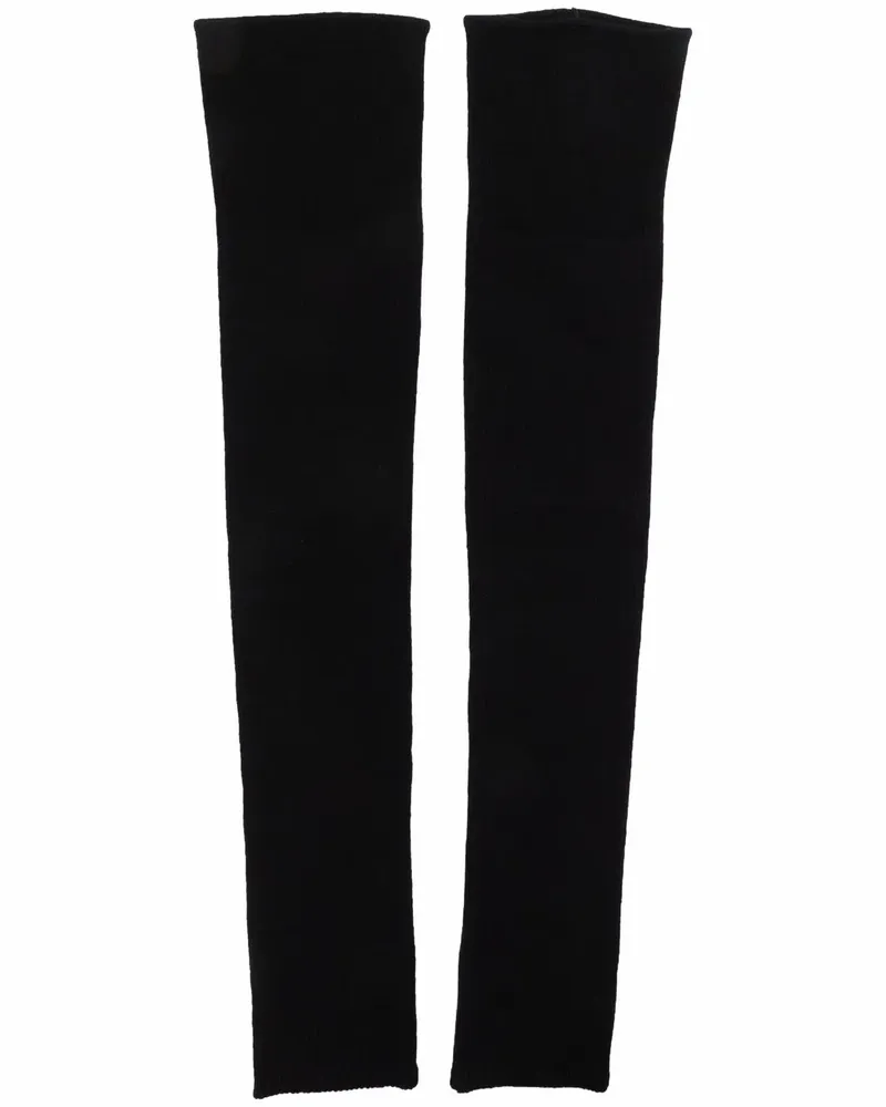 Rick Owens Klassische Stulpen - Schwarz Schwarz