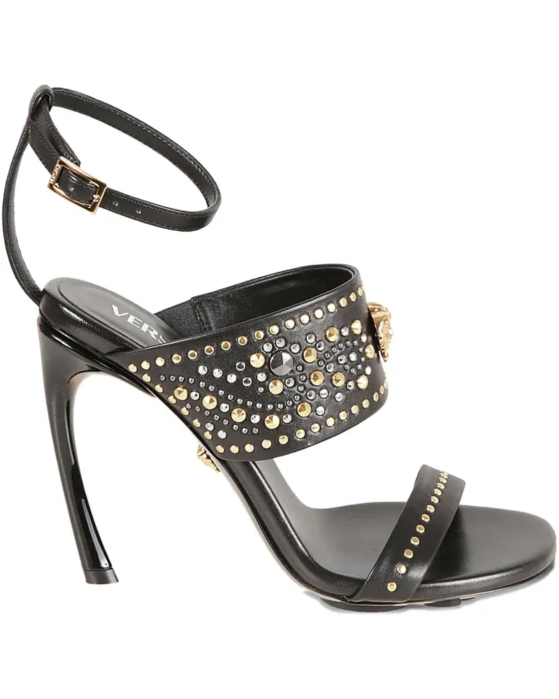Versace Medusa heeled sandals - Schwarz Schwarz