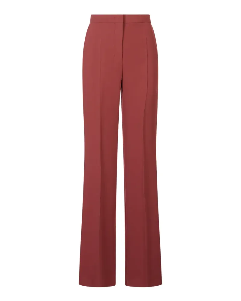 Max Mara Klassische Hose mit Streifen - Rot Rot