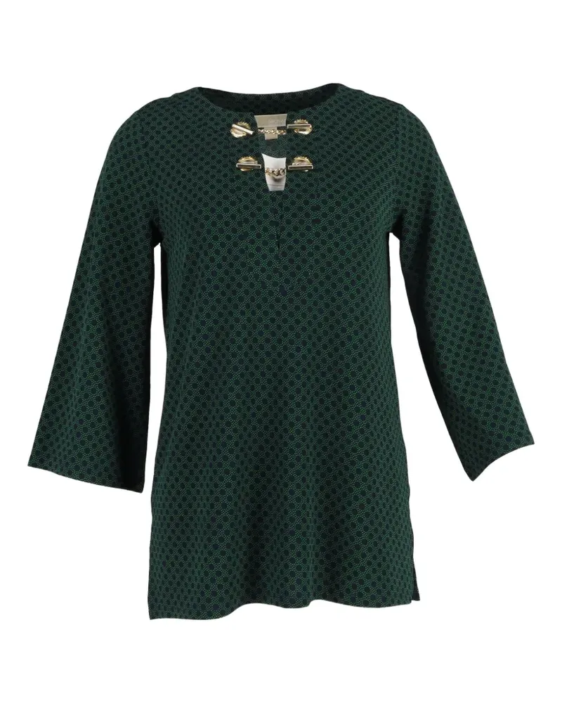 Michael Kors polka-dot embellished blouse - Grün Grün