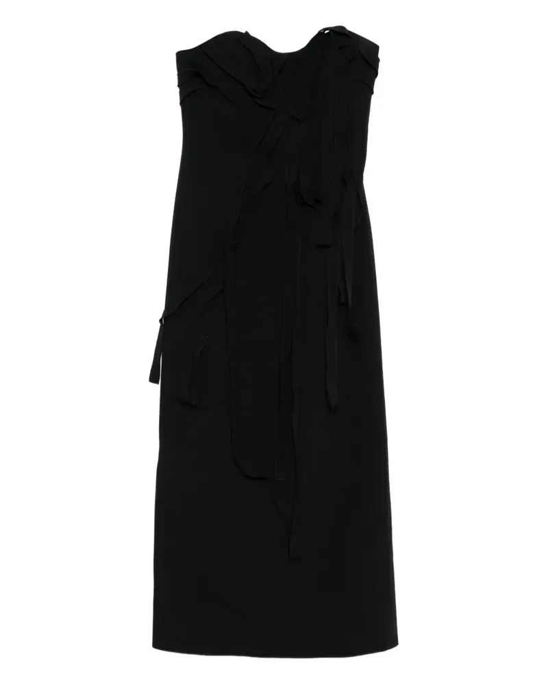 Acler Grovehill Midikleid - Schwarz Schwarz