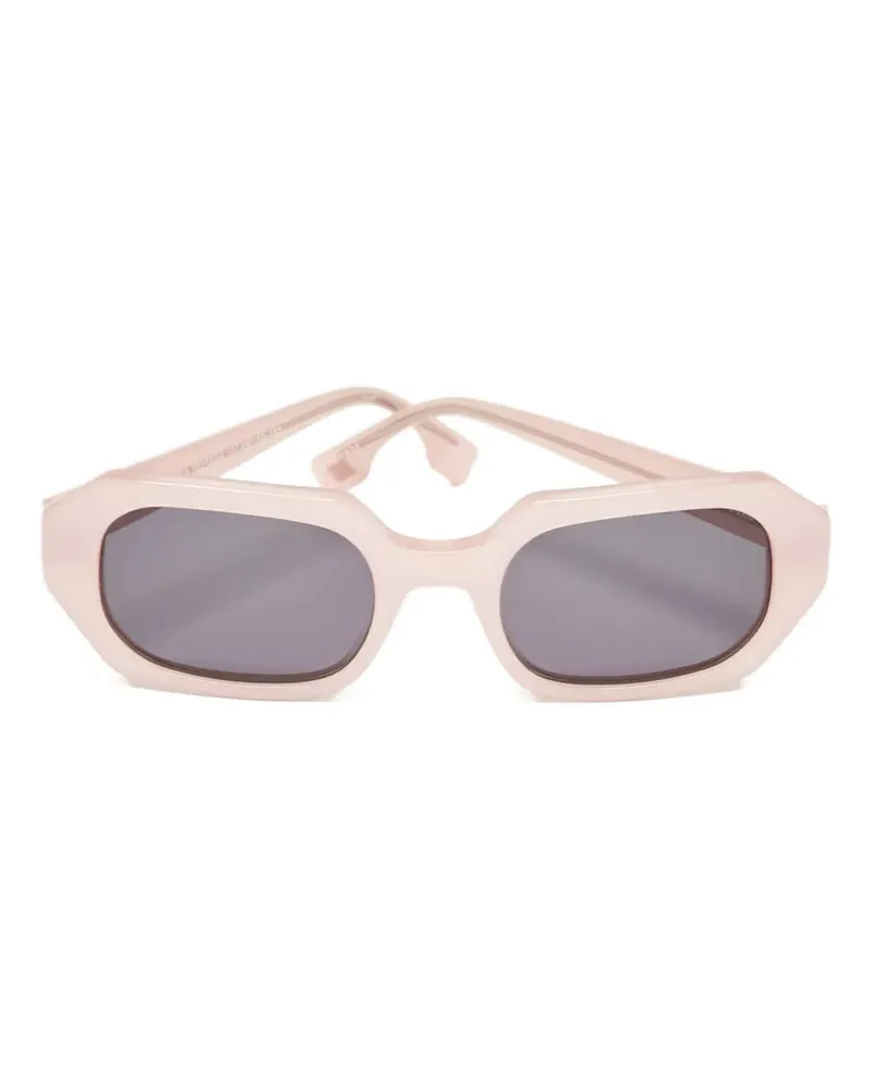 Le Specs La Dolce Vita sculpted frame sunglasses - Rosa Rosa