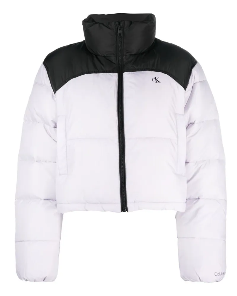 Calvin Klein Steppjacke mit Stehkragen - Violett Violett