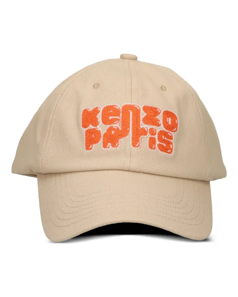 Kenzo Baseballkappe mit Logo-Stickerei - Nude Nude