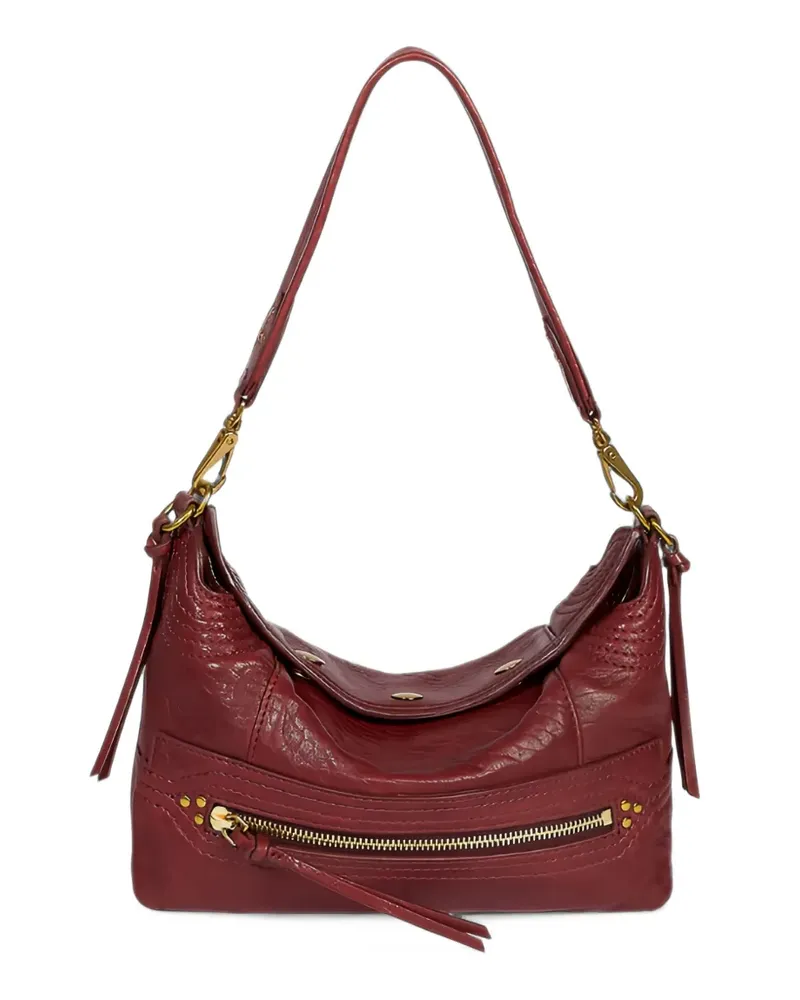 Jérôme Dreyfuss small Lucky crinkled leather tote bag - Rot Rot
