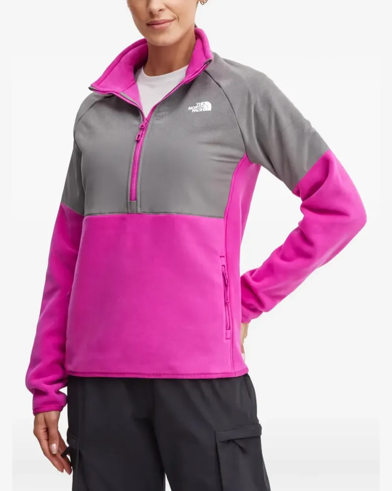 The North Face Oberteil in Colour-Block-Optik - Rosa Rosa