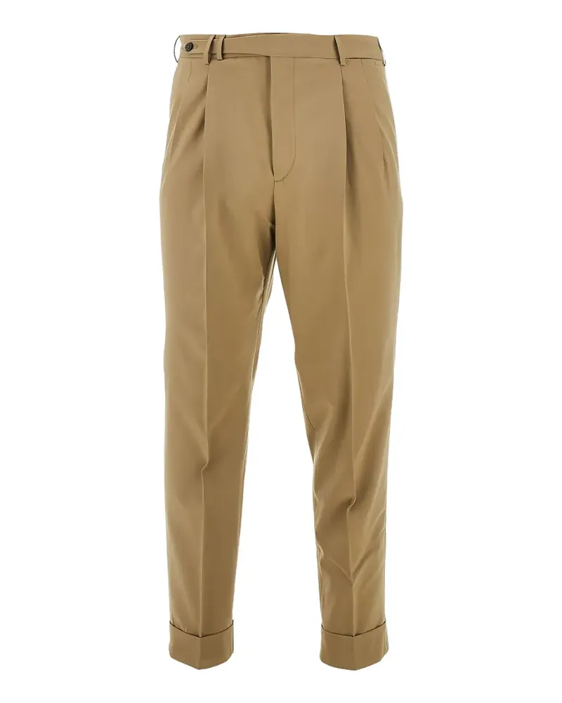 PT TORINO Plissierte Hose - Nude Nude