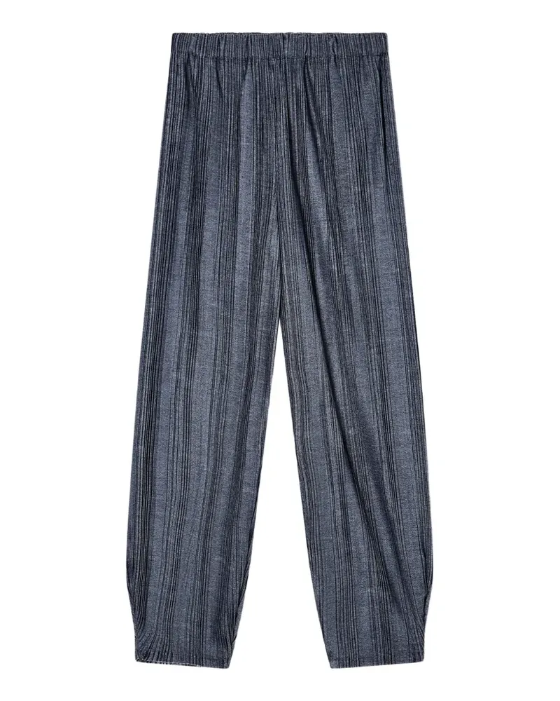 Giorgio Armani Weite Jerseyhose mit Falten - Grau Grau