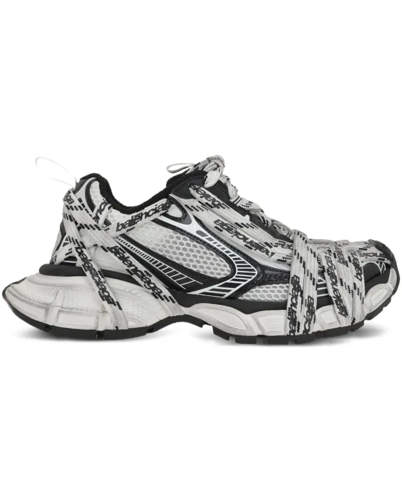 Balenciaga Sneakers mit Logo - Weiß Weiß