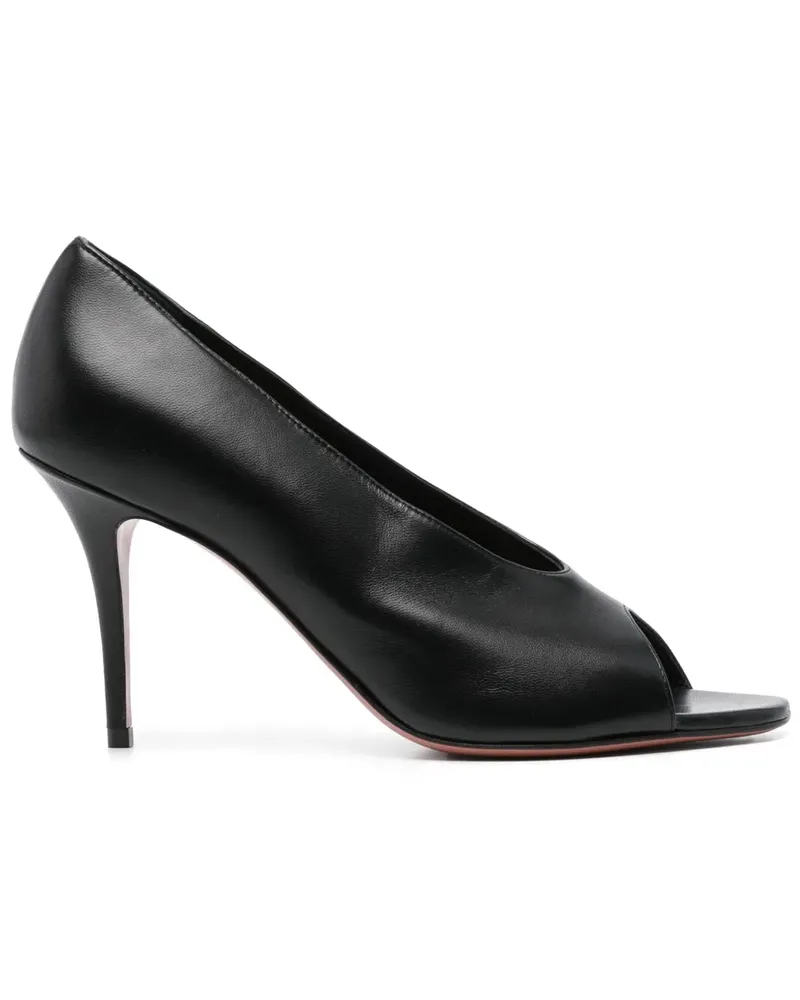 Amina Muaddi Julianne Pumps 90mm - Schwarz Schwarz