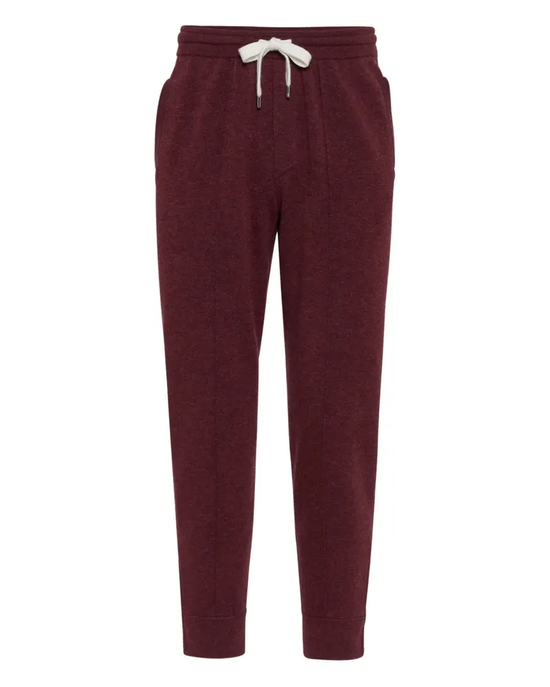 Brunello Cucinelli Jogginghose mit Kordelzug - Rot Rot