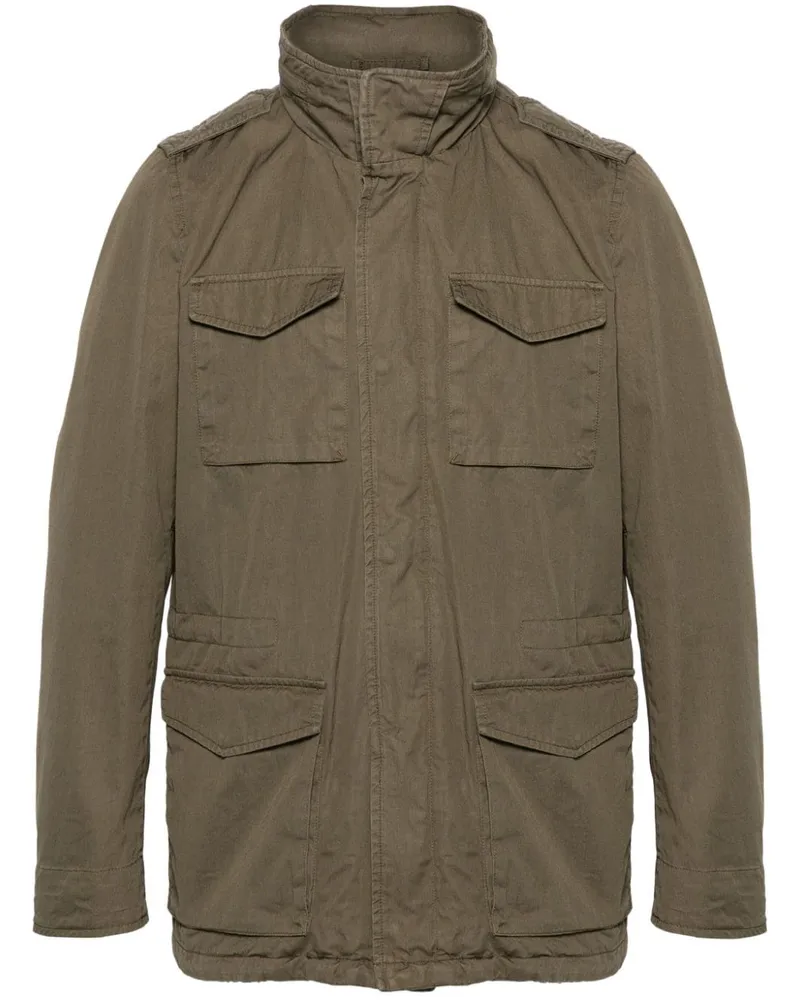 Herno Tigri Jacke im Military-Look - Grün Grün