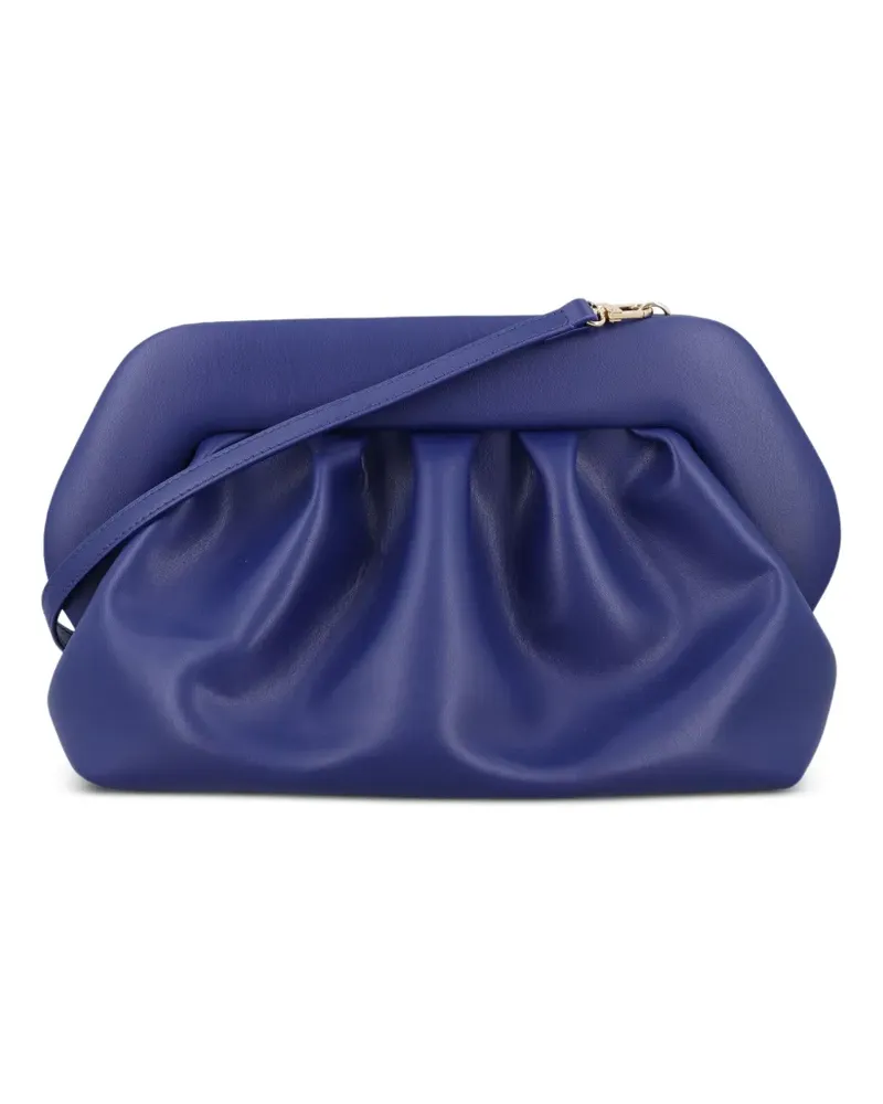 THEMOIRÈ Emera Clutch mit Falten - Blau Blau
