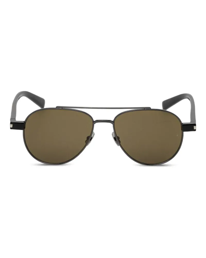 Saint Laurent Getönte Pilotenbrille - Schwarz Schwarz