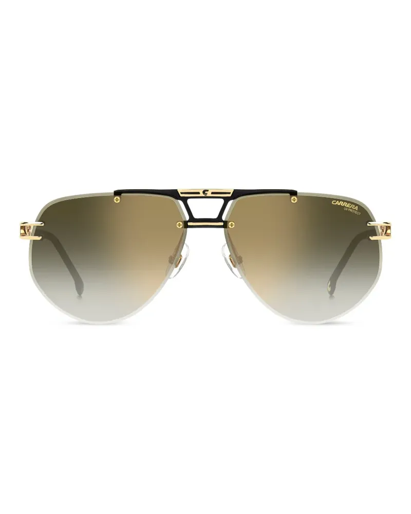 Carrera browline sunglasses - Schwarz Schwarz