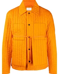 Craig Green Gesteppte Jacke mit Bindeband Orange