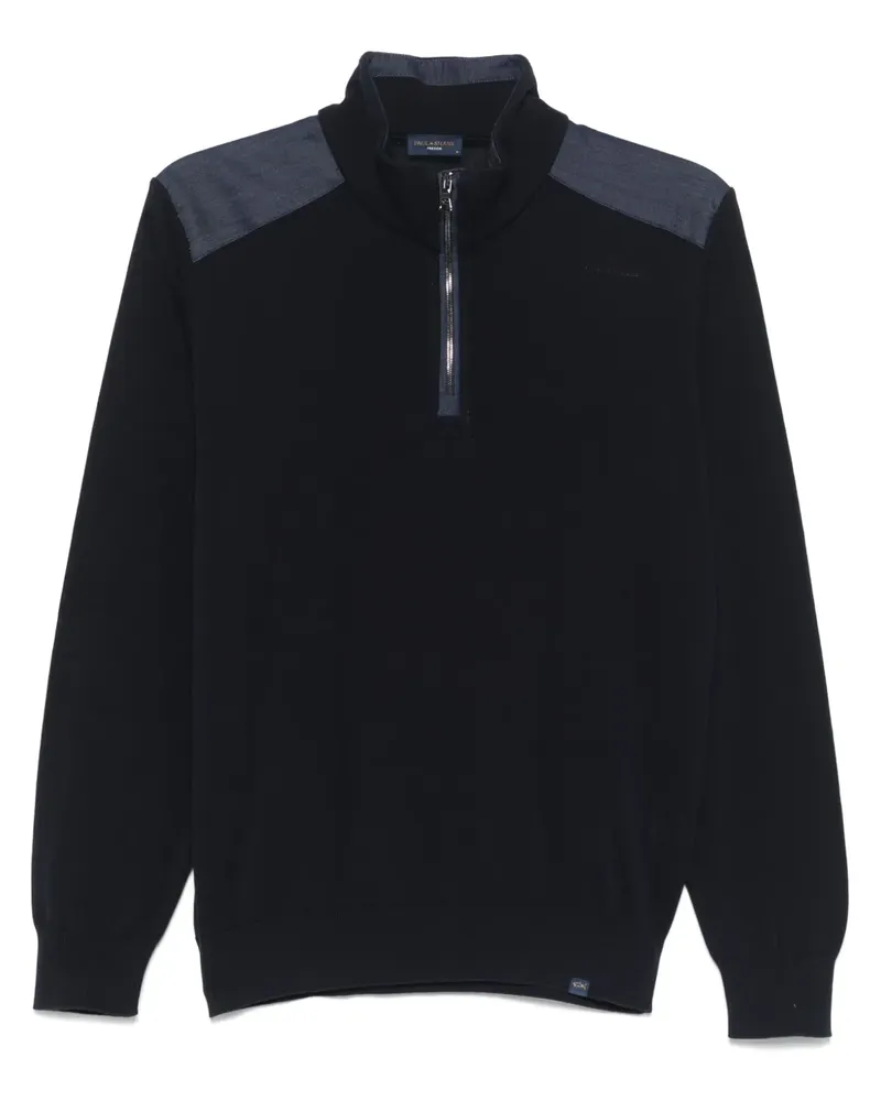 Paul & Shark Pullover aus Baumwolle - Blau Blau