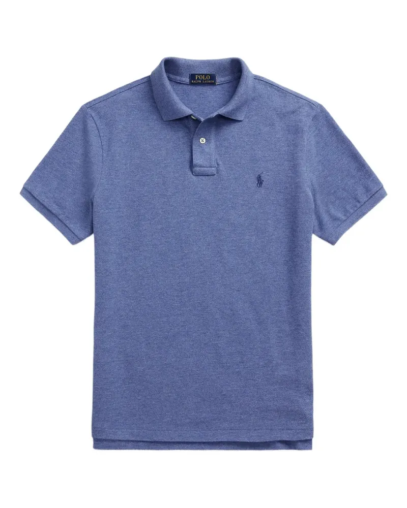Ralph Lauren Besticktes Poloshirt - Blau Blau