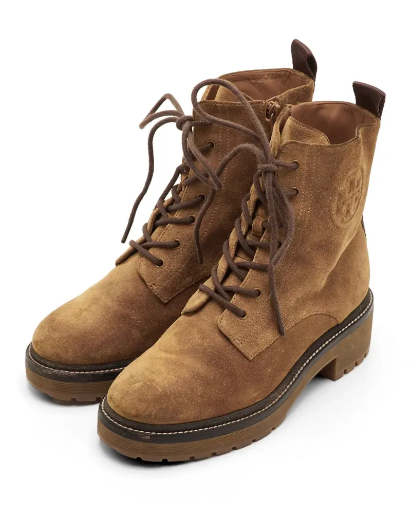 Tory Burch Miller lug sole boots - Braun Braun