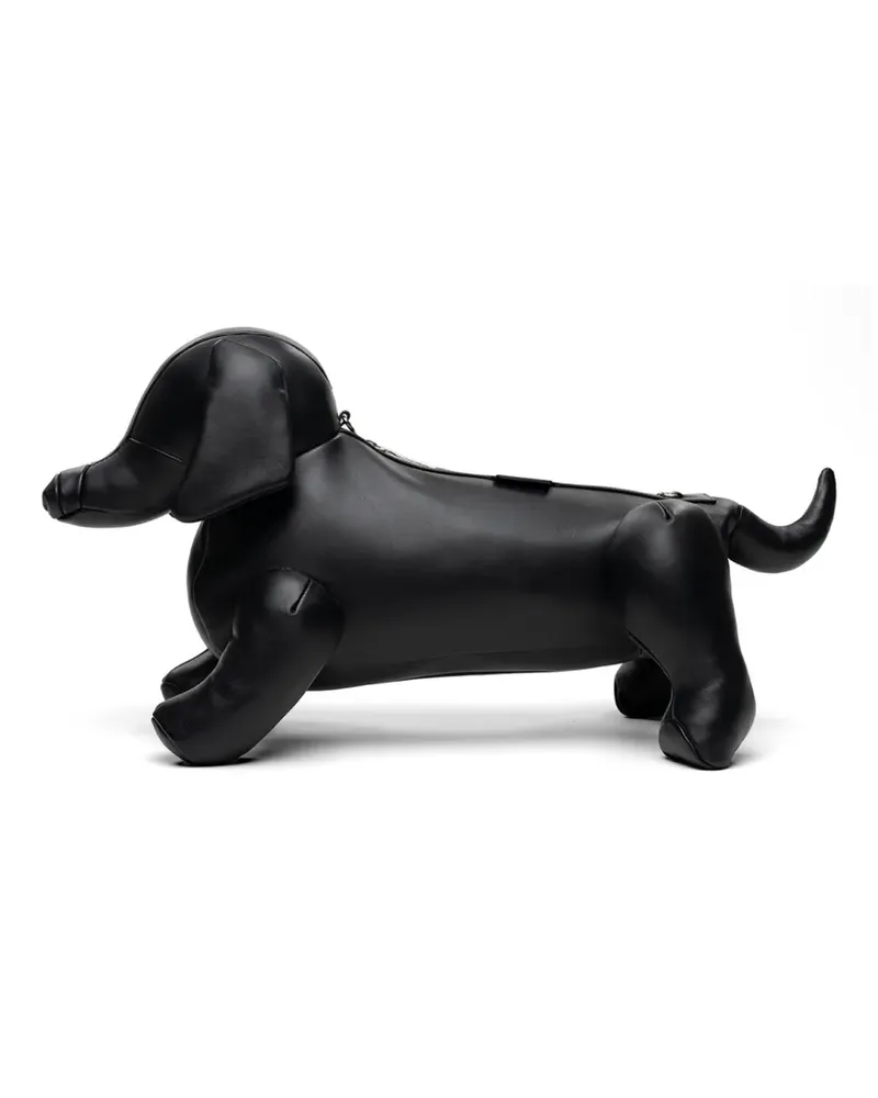 MIHARAYASUHIRO Dolls Schultertasche aus Leder - Schwarz Schwarz