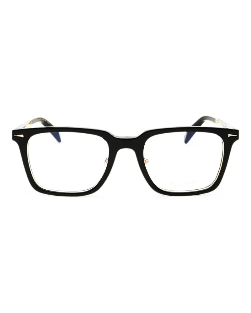 Chopard square-frame glasses - Schwarz Schwarz