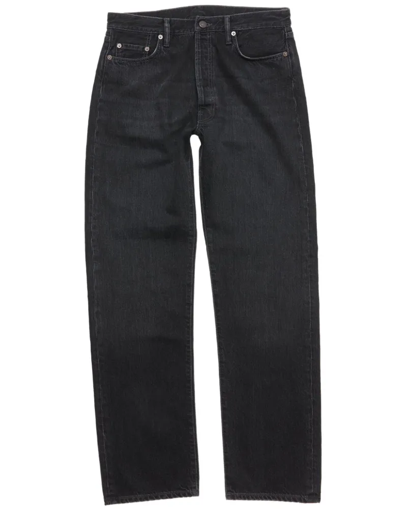 Acne Studios Jeans mit geradem Bein - Schwarz Schwarz