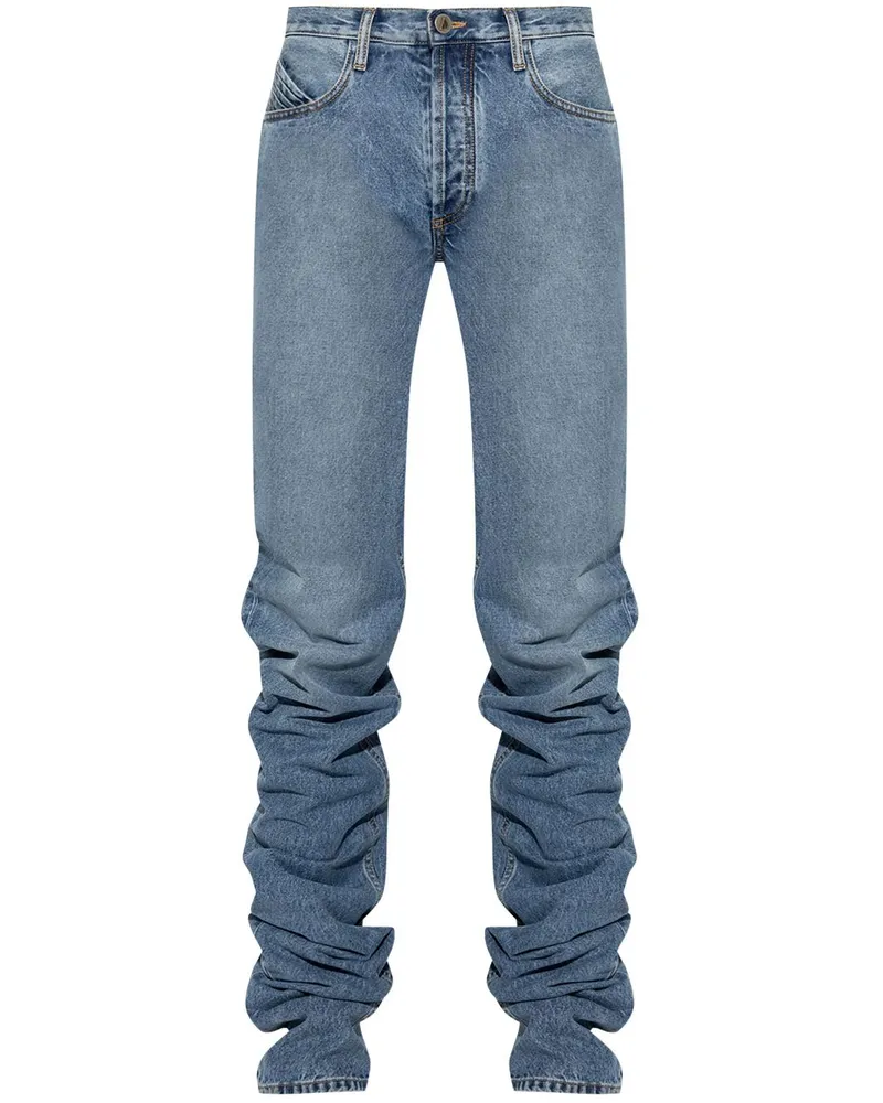 ATTICO Lange Jeans - Blau Blau