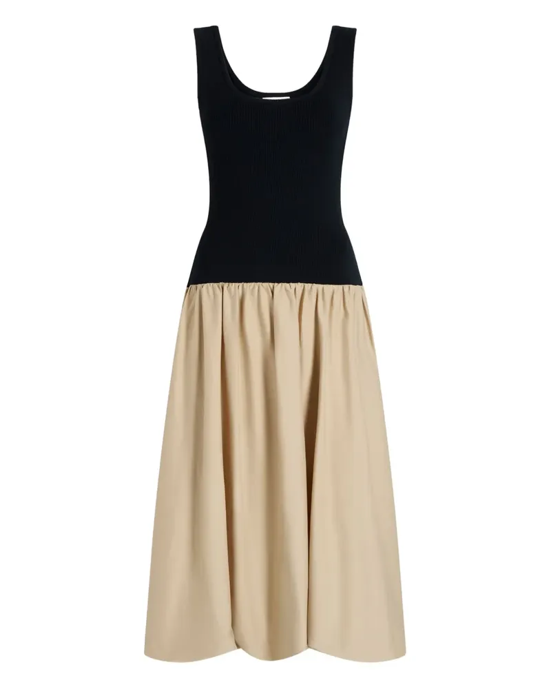 Cinq à Sept Nera Maxikleid - Schwarz Schwarz