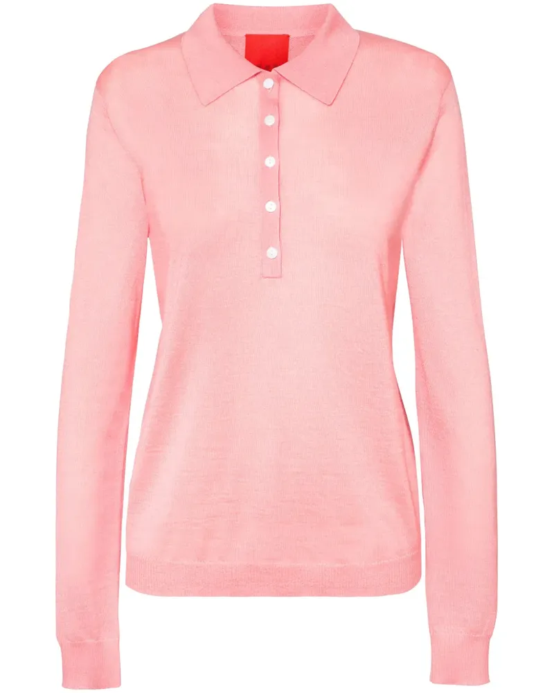 Cashmere In Love Ellis Poloshirt - Rosa Rosa