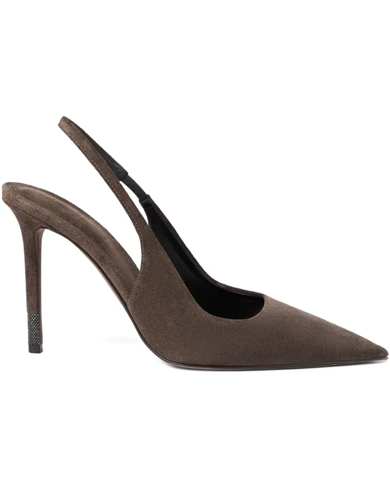Brunello Cucinelli Klassische Slingback-Pumps - Braun Braun