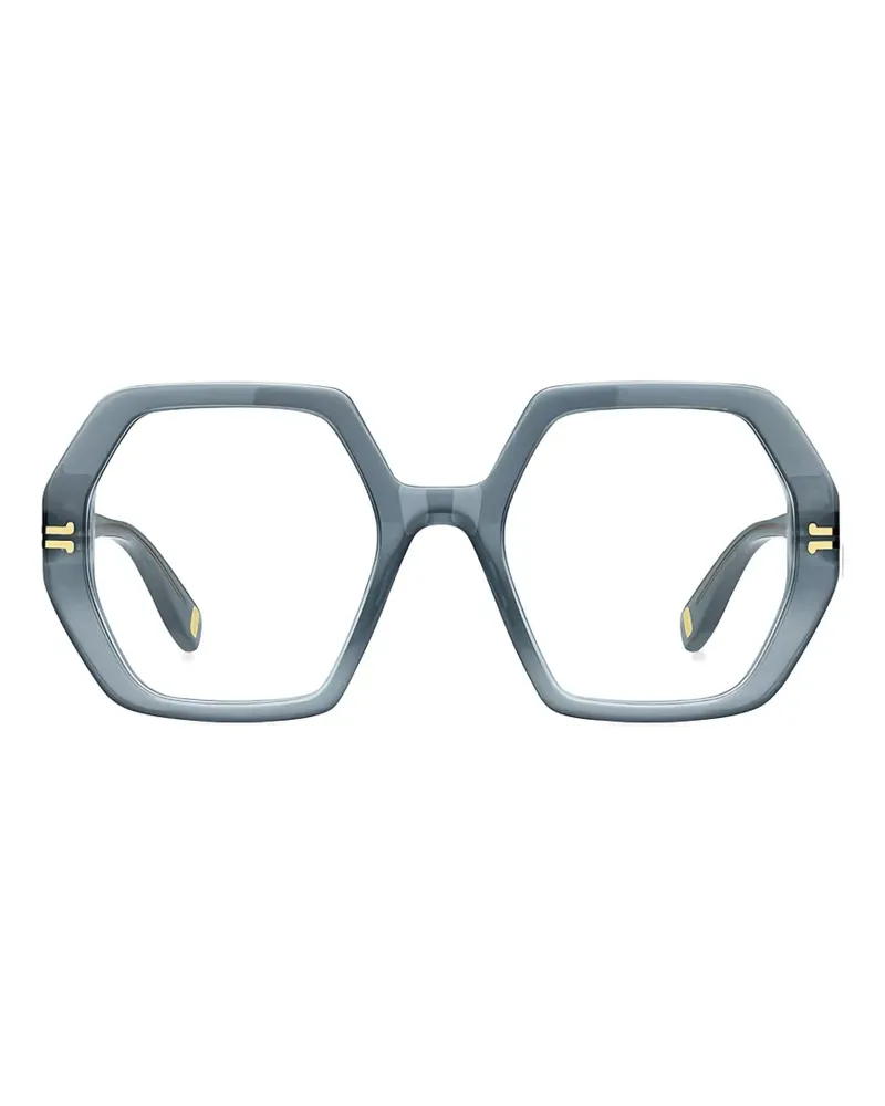 Marc Jacobs geometric-frame glasses - Blau Blau