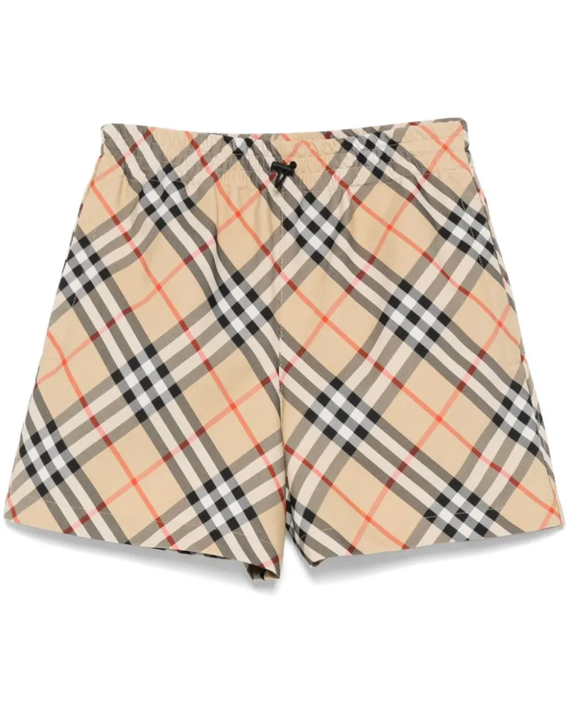 Burberry Shorts mit Vintage-Check - Nude Nude